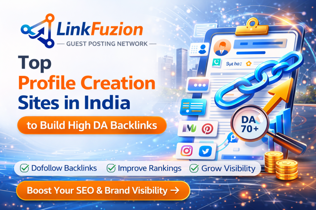 Top Profile Creation Sites in India