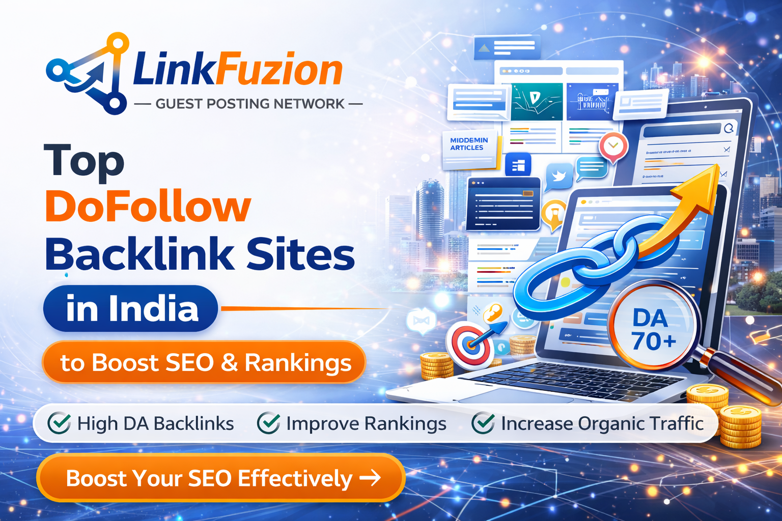 Top DoFollow Backlink Sites in India